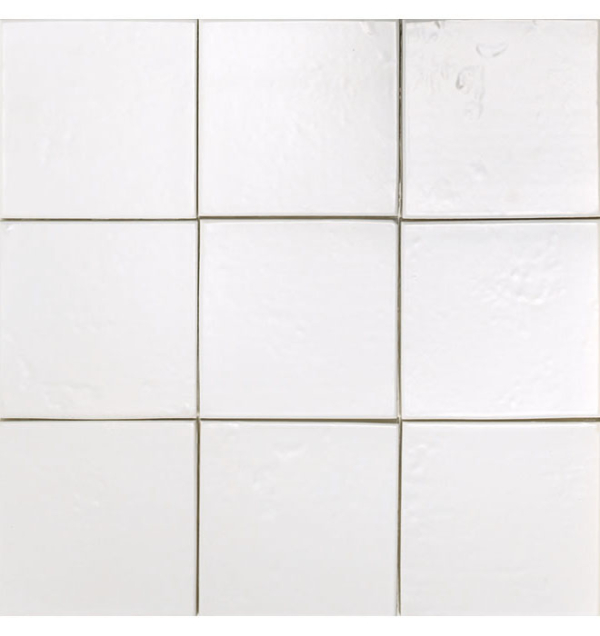 Panel Artigiana I Quadrati 01 Bianco 11x11 Glossy