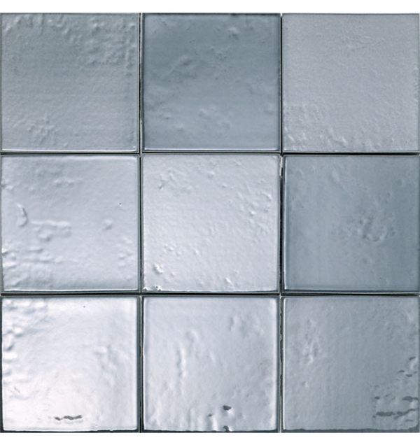 Panel Artigiana I Quadrati 04 Ceruleo 11x11 Glossy