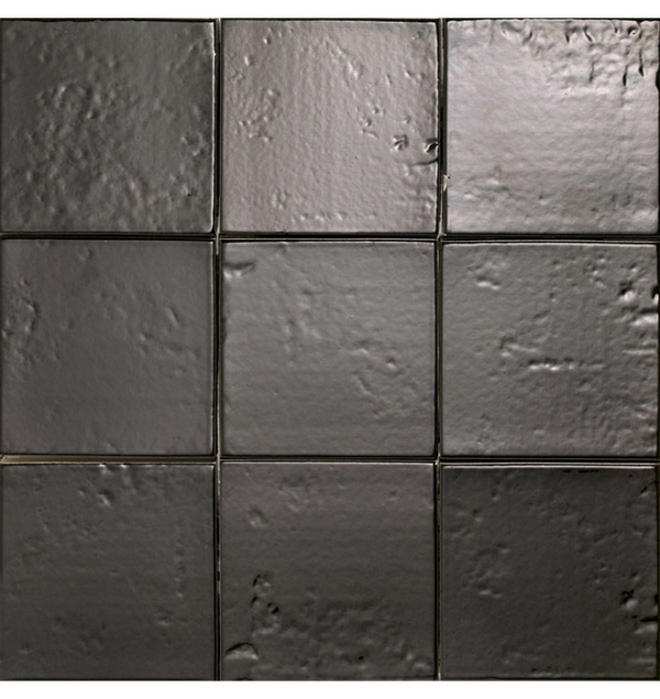 Panel Artigiana I Quadrati 09 Antracite 11x11 Glossy