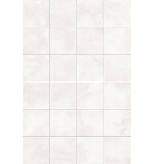 collezione Norse di Terratinta Ceramiche: pannello 60x60 fog matt effetto cemento colore bianco